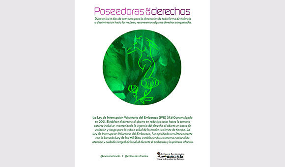 Poseedoras de derechos